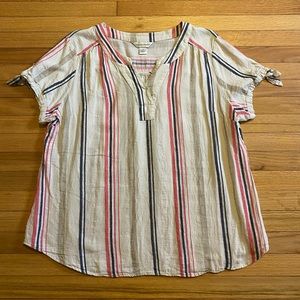 Christopher and Banks Linen Top